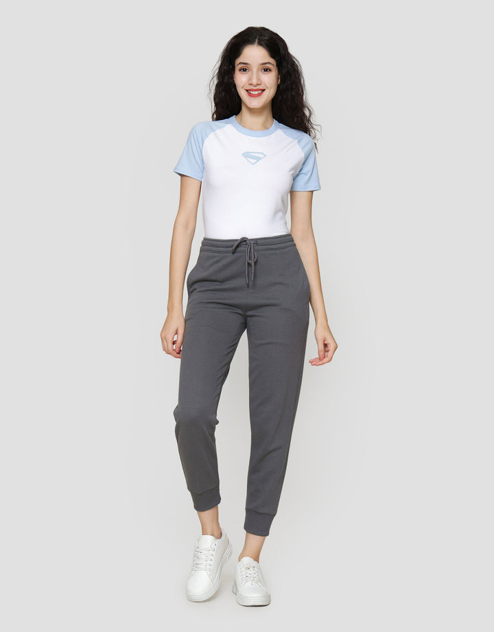 Nevada Solid French Basic Celana Jogger Wanita