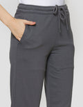 Nevada Solid French Basic Celana Jogger Wanita