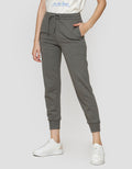 Nevada Solid French Basic Celana Jogger Wanita