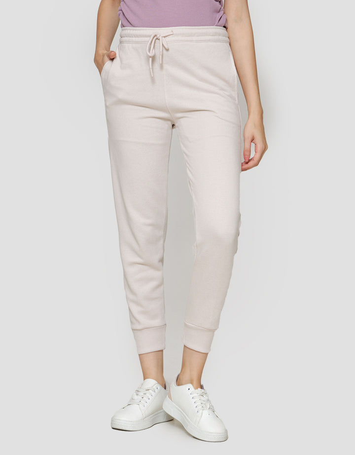 Nevada Solid French Basic Celana Jogger Wanita