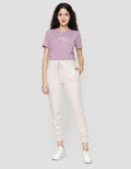 Nevada Solid French Basic Celana Jogger Wanita
