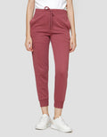 Nevada Solid French Basic Celana Jogger Wanita