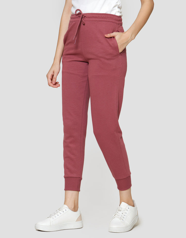 Nevada Solid French Basic Celana Jogger Wanita