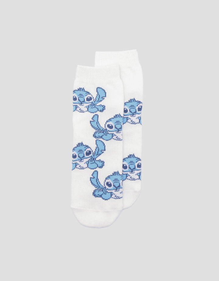 Disney Print Stich Kaos Kaki Anak