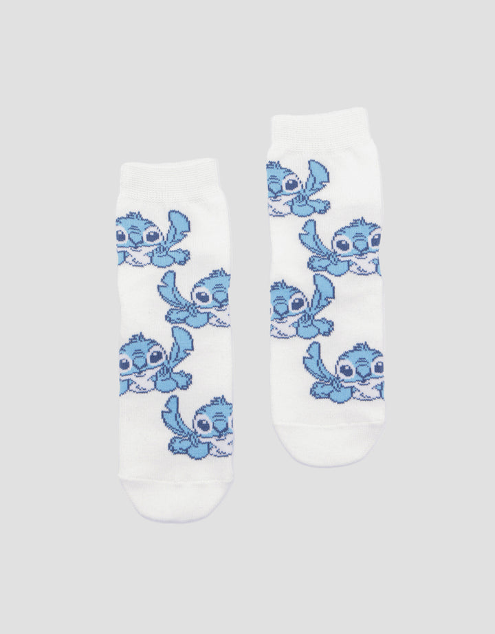 Disney Print Stich Kaos Kaki Anak