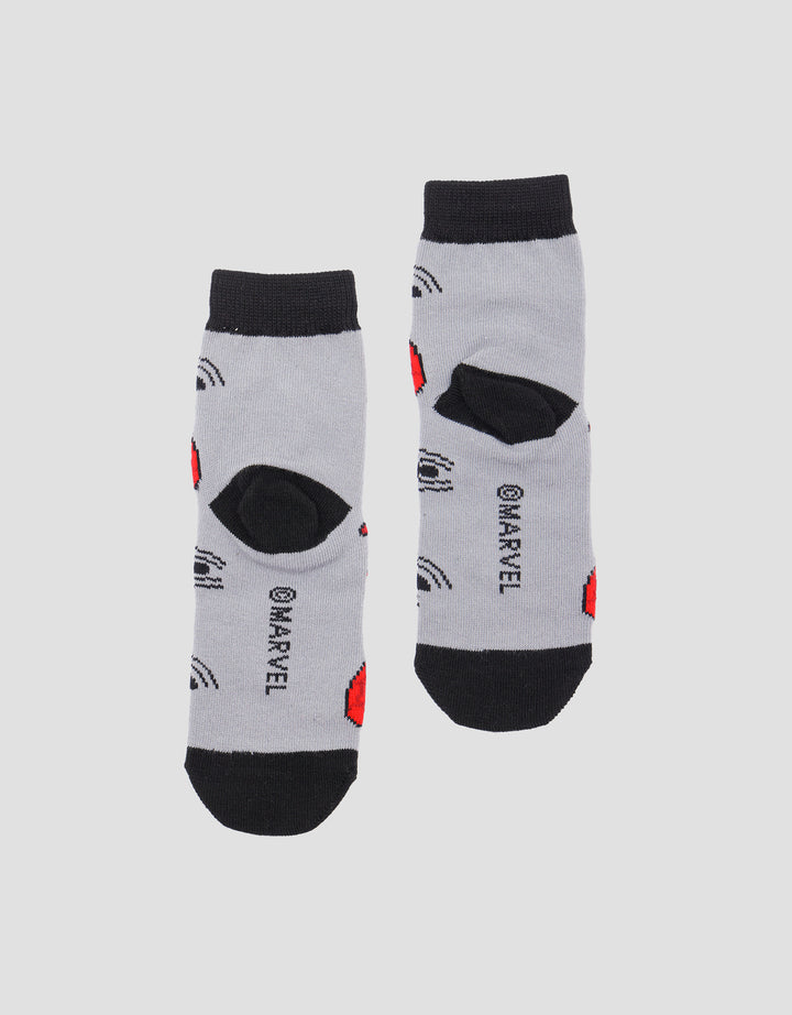 Marvel Spiderman Head Kk261Spd Kaos Kaki Anak Laki-laki