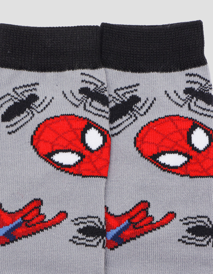 Marvel Spiderman Head Kk261Spd Kaos Kaki Anak Laki-laki