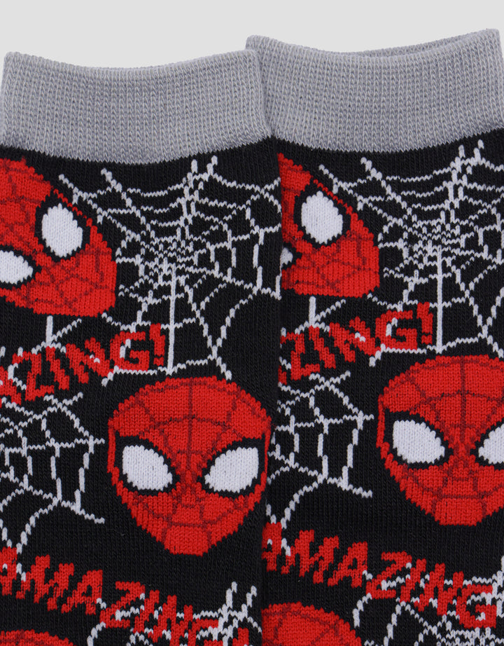 Marvel Spiderman Amazing Kaos Kaki Anak Laki-laki