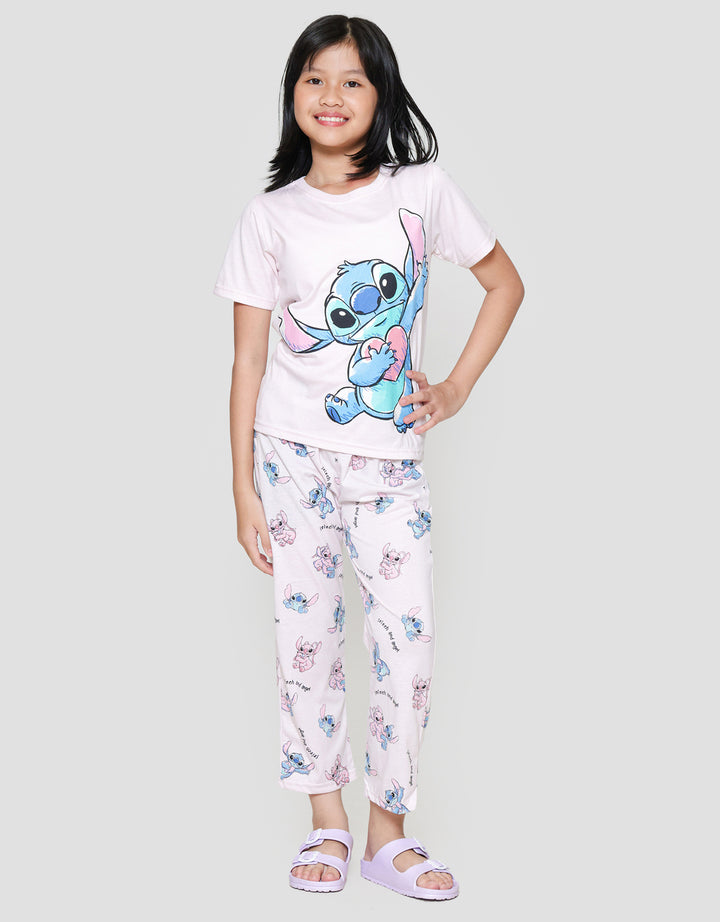 Disney Stitch Setelan Piyama Anak Perempuan