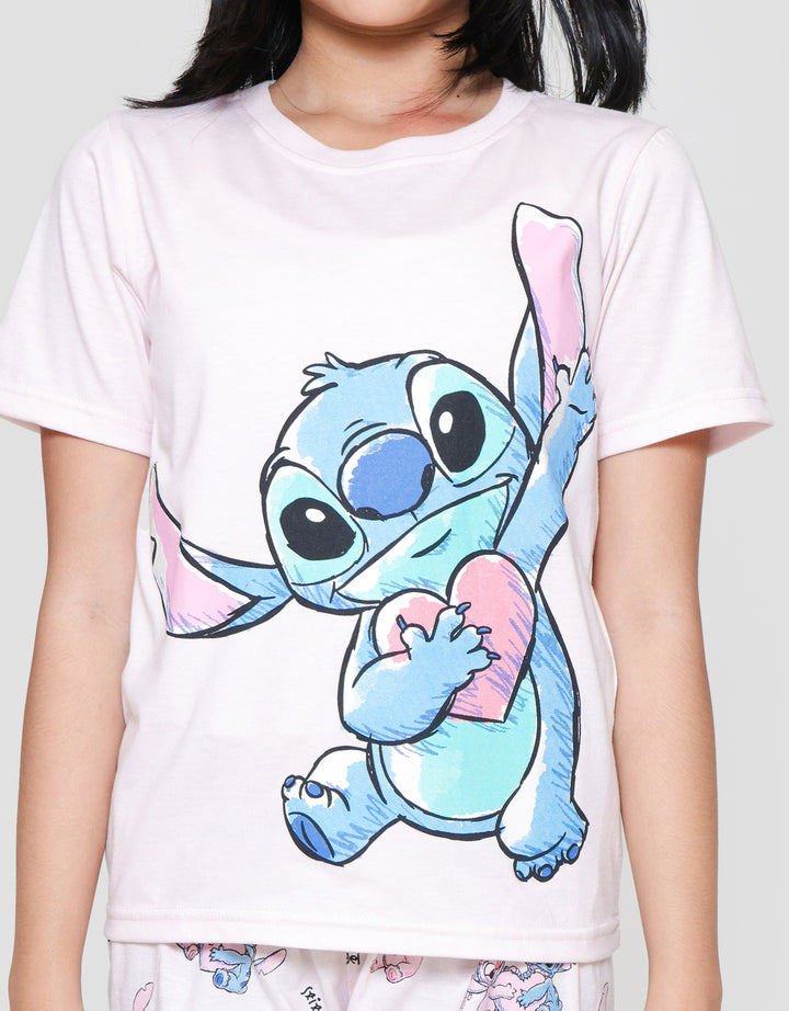 Disney Stitch Setelan Piyama Anak Perempuan
