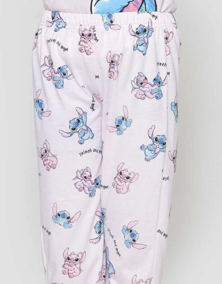 Disney Stitch Setelan Piyama Anak Perempuan