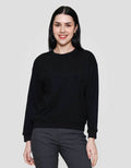 Nevada Solid Fleece Sweater Wanita