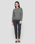 Nevada Solid Fleece Sweater Wanita
