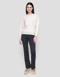 Nevada Solid Fleece Sweater Wanita