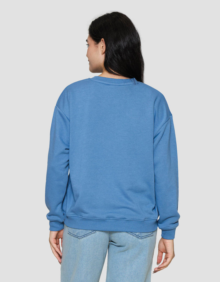 Nevada Solid Fleece Sweater Wanita