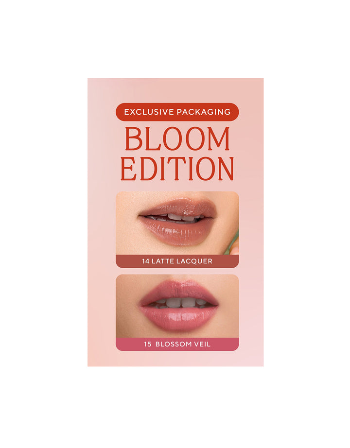 Wardah Glasting Liquid Lip 14 Latte Lacquer