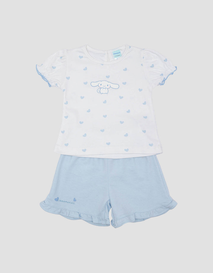 Character Cinnamoroll Pakaian Set Anak Perempuan