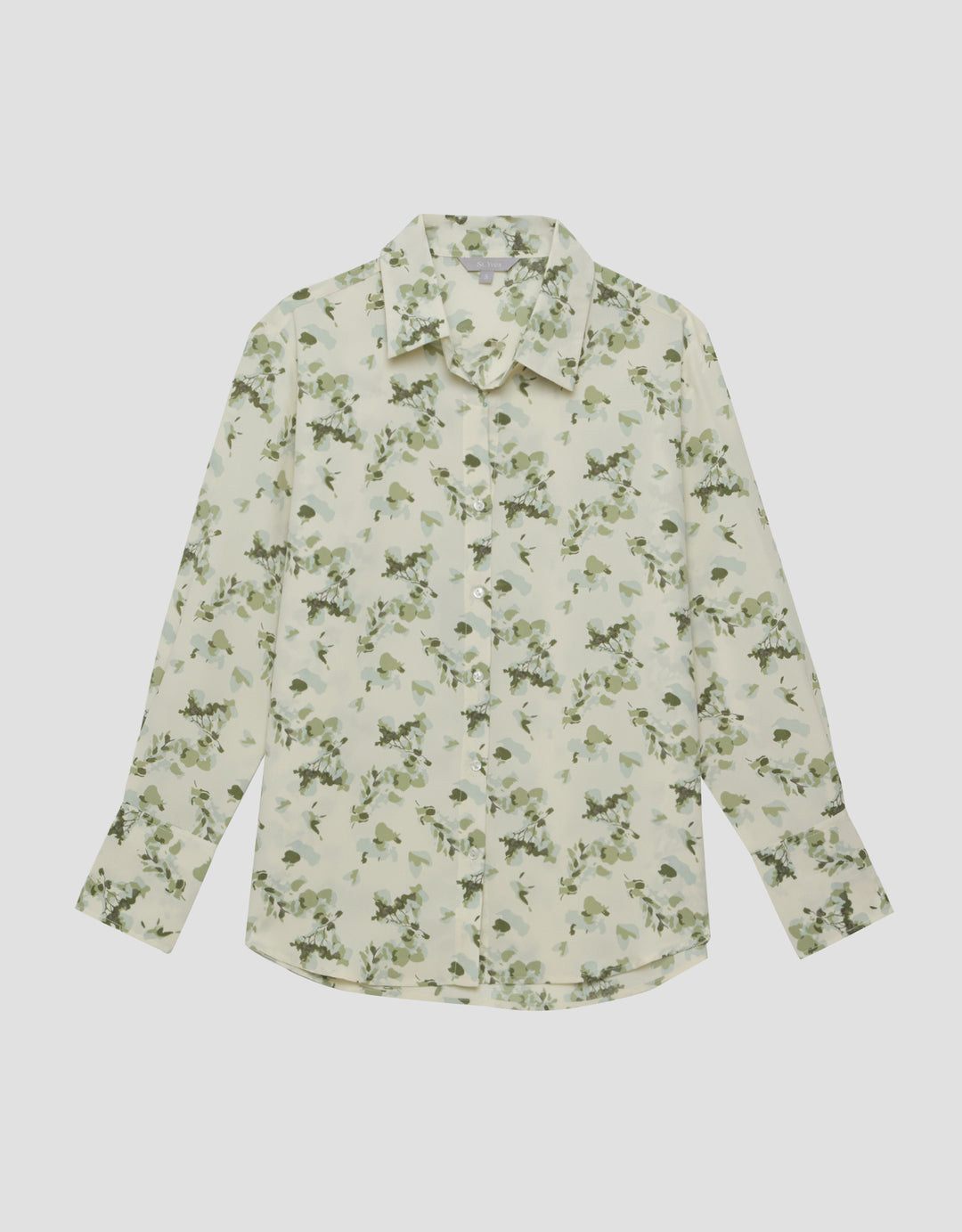 St. Yves Flowy Floral Printed Kemeja Wanita