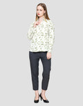 St. Yves Flowy Floral Printed Kemeja Wanita