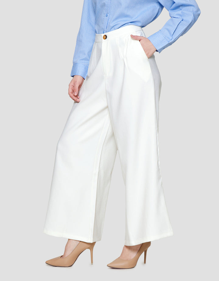 St. Yves Long Pants Flowy Twill Palazzo