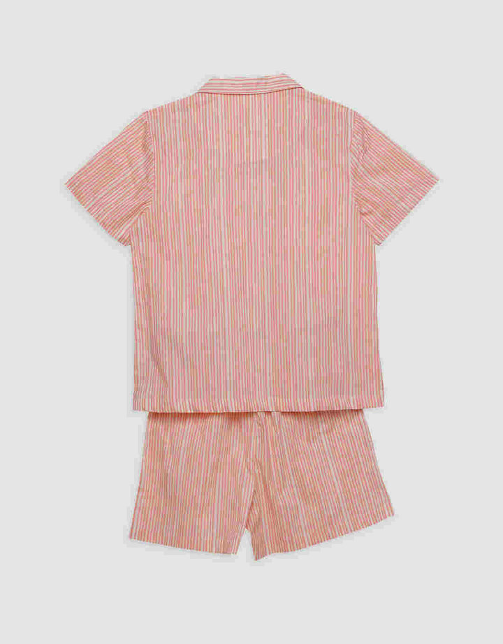 St. Yves Stripe Setelan Piyama Wanita