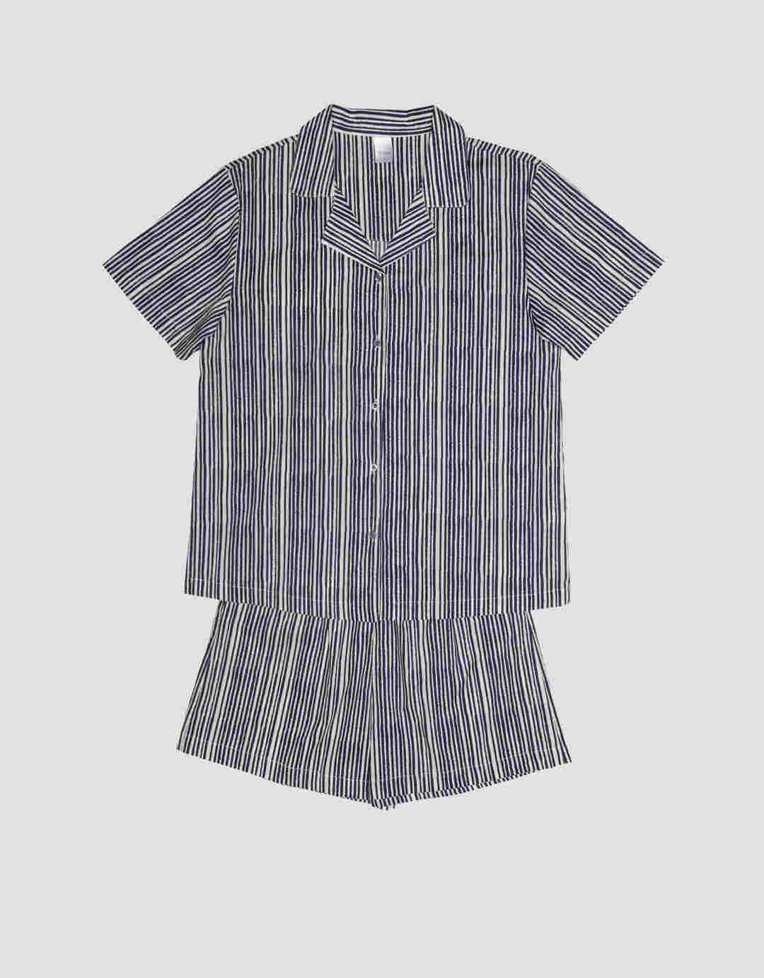 St. Yves Stripe Setelan Piyama Wanita