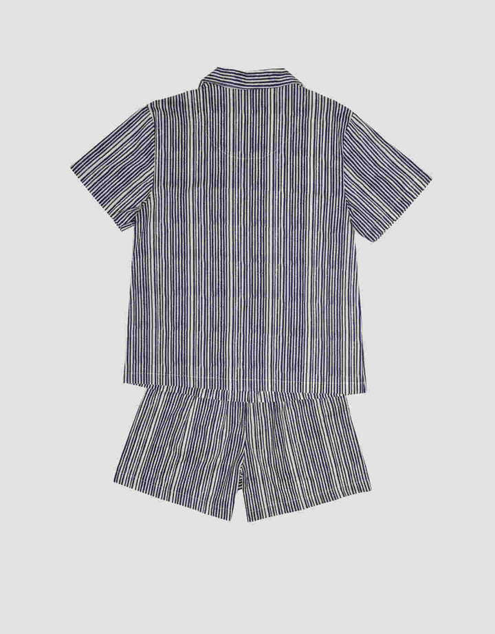 St. Yves Stripe Setelan Piyama Wanita