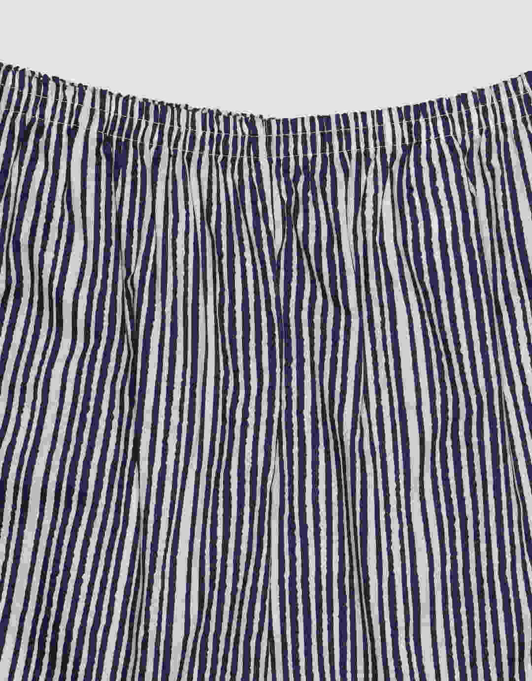 St. Yves Stripe Setelan Piyama Wanita