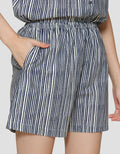 St. Yves Stripe Setelan Piyama Wanita