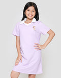 Nevada Polo With Embro Midi Dress Anak Perempuan