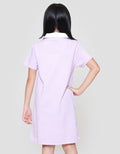 Nevada Polo With Embro Midi Dress Anak Perempuan