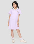 Nevada Polo With Embro Midi Dress Anak Perempuan