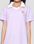 Nevada Polo With Embro Midi Dress Anak Perempuan