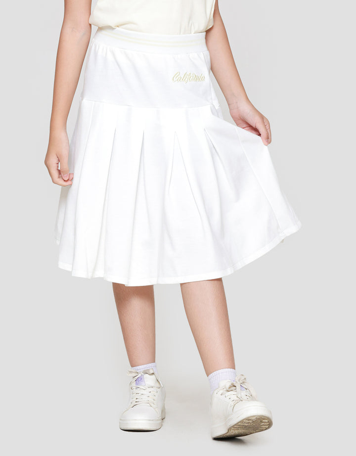 Nevada Knit With Embro Rok Pendek Anak Perempuan