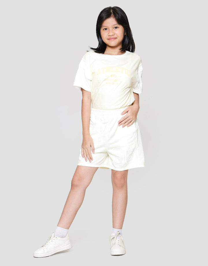 Nevada With Number Print Celana Pendek Anak Perempuan