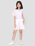 Nevada Knit With Number Print Celana Pendek Anak Perempuan