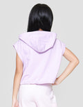 Nevada Boxy With Hoodie & Stropper Kaos Anak Perempuan