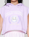 Nevada Boxy With Hoodie & Stropper Kaos Anak Perempuan