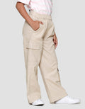 Nevada Woven 3 Kantong Kargo Celana Panjang Anak Perempuan