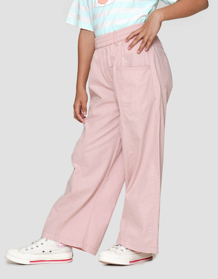 Nevada Woven Kantong Basic Celana Panjang Anak Perempuan