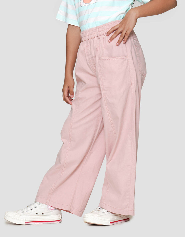 Nevada Woven Kantong Basic Celana Panjang Anak Perempuan