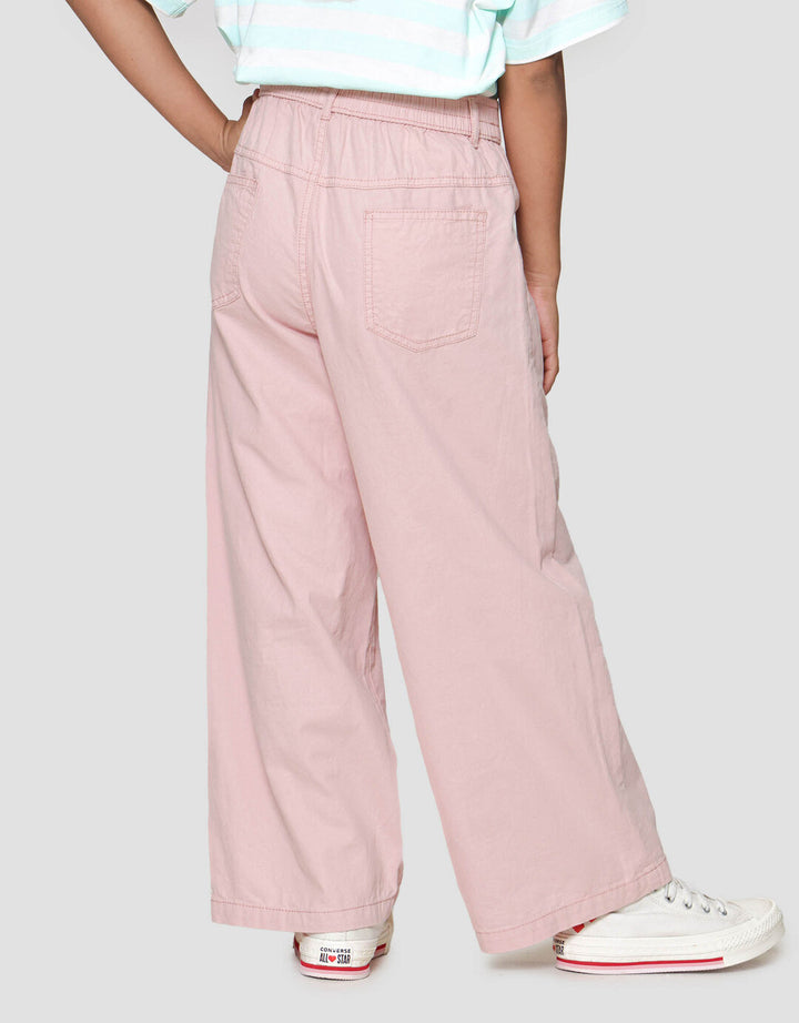 Nevada Woven Kantong Basic Celana Panjang Anak Perempuan