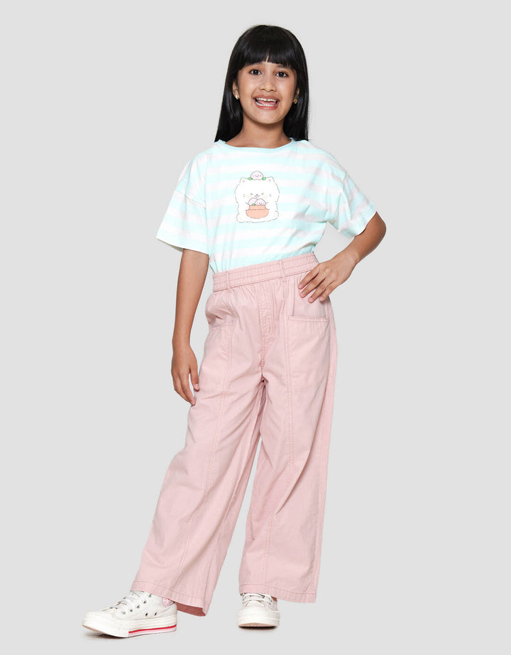 Nevada Woven Kantong Basic Celana Panjang Anak Perempuan