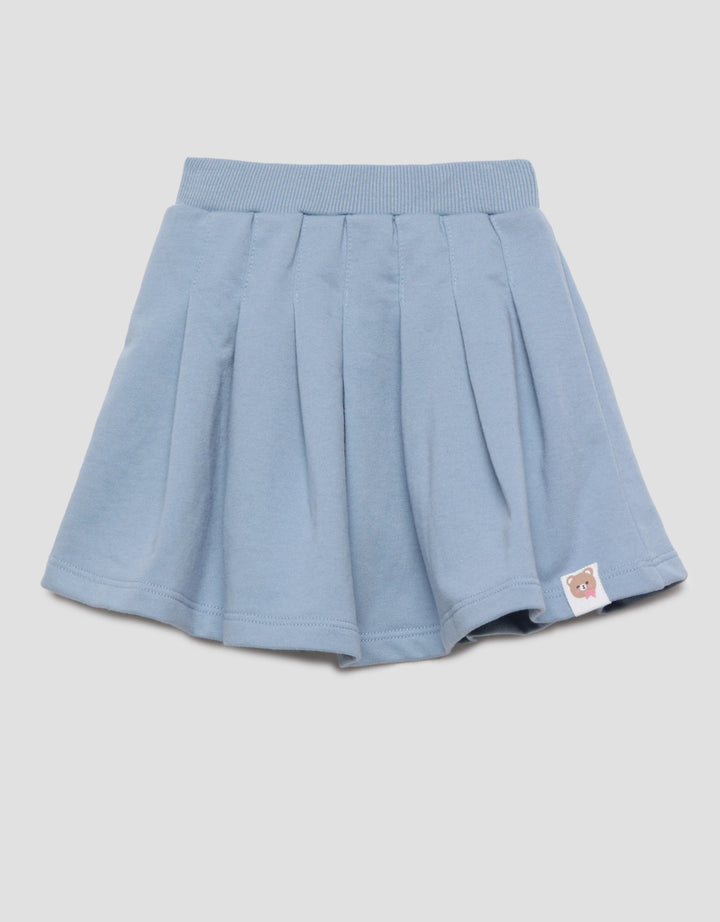 Little M Plisket Terry Rok Midi Anak Perempuan