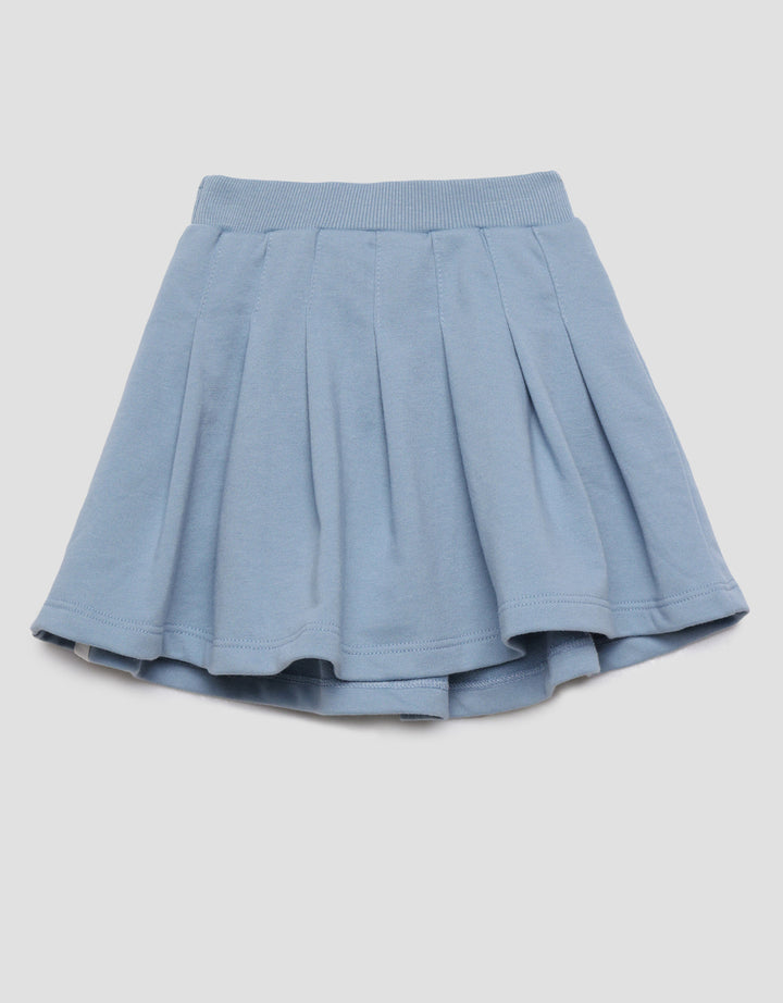 Little M Plisket Terry Rok Midi Anak Perempuan