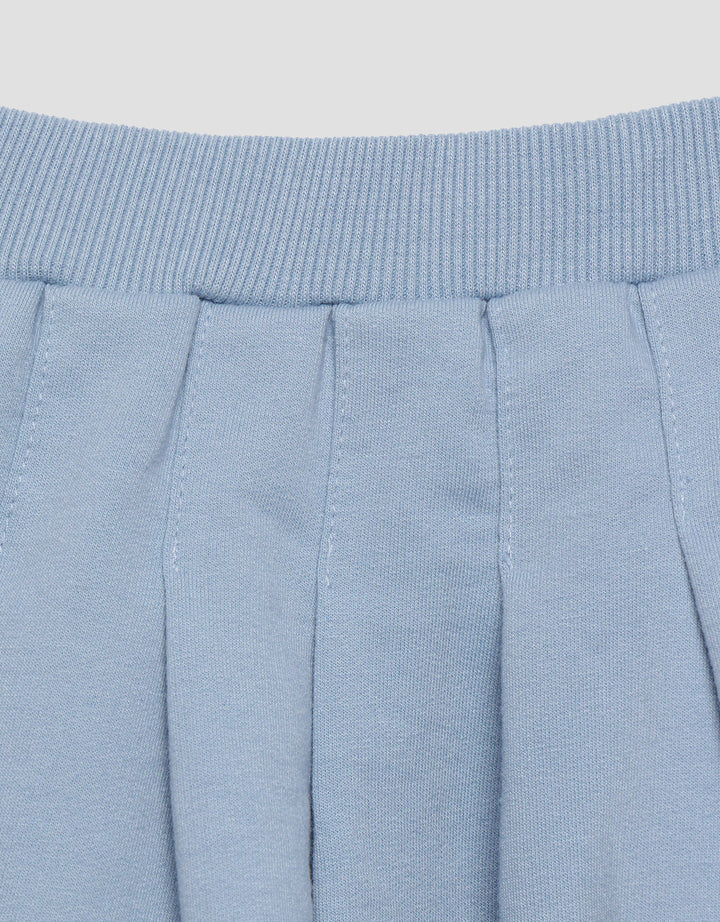 Little M Plisket Terry Rok Midi Anak Perempuan