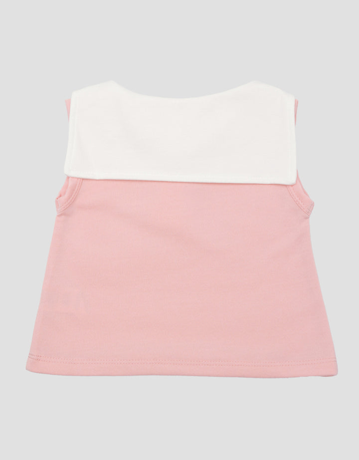 Little M Sleeveless Sailor Kaos Anak Perempuan