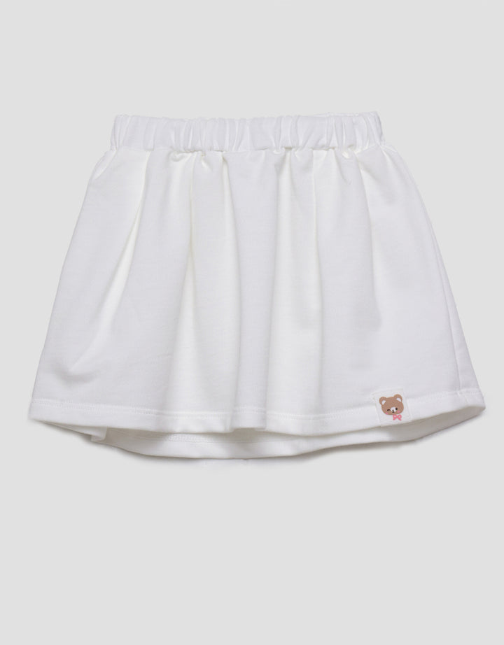 Little M Plisket Terry Rok Midi Anak Perempuan