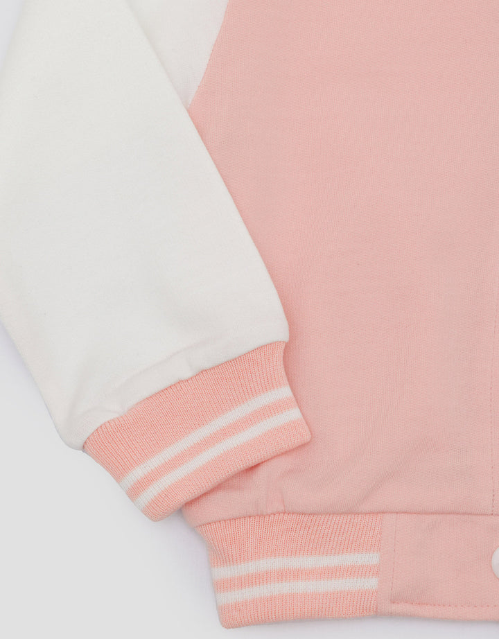 Little M Knit Bomber Logo Bear Sailor Jaket Bayi