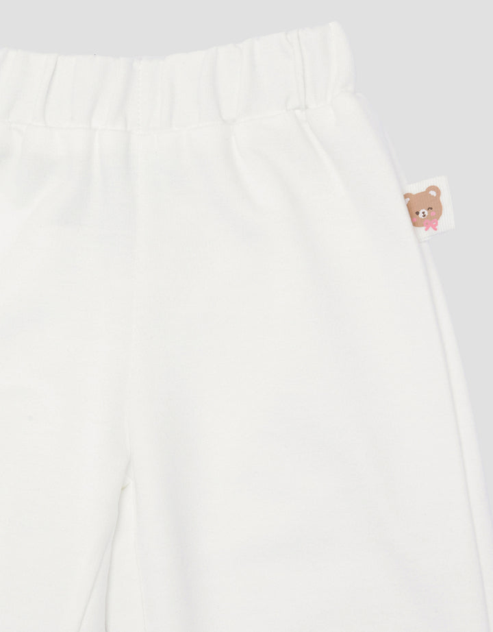 Little M Terry With Embro Celana Jogger Anak Perempuan